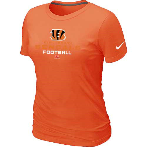 Women Cincinnati Bengals Orange T-Shirt