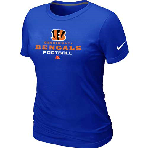 Women Cincinnati Bengals blue T-Shirt