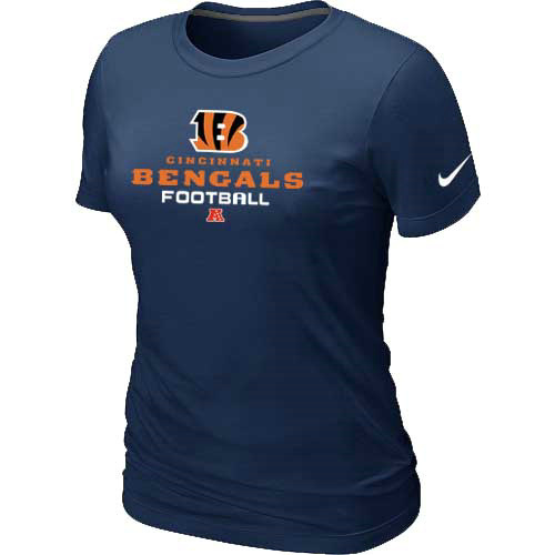 Women Cincinnati Bengals deep Blue T-Shirt