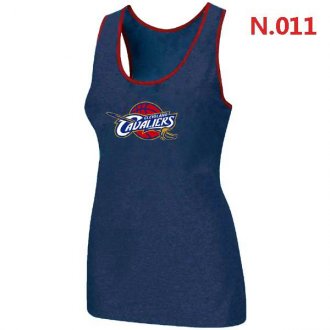 Women Cleveland Cavaliers Big & Tall Primary Logo D.Blue Tank Top