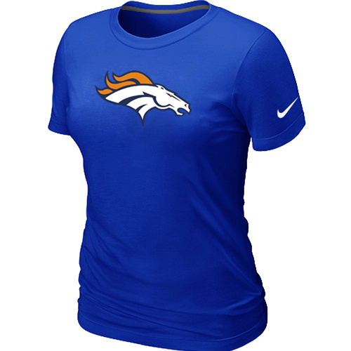 Women Danver Broncos Blue T-Shirts