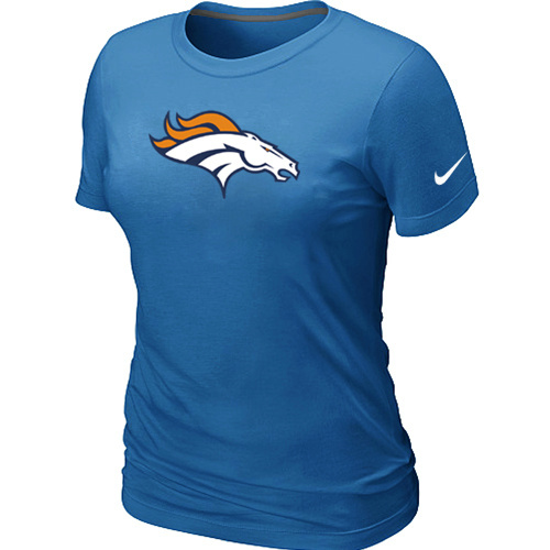 Women Danver Broncos L.blue T-Shirts