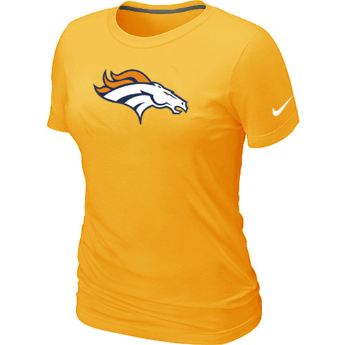 Women Danver Broncos Yellow T-Shirts
