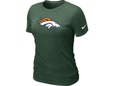 Women Denver Broncos D.Green Logo T-Shirt