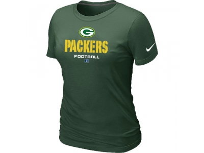 Women Green Bay Packers Critical Victory D.Green T-Shirt