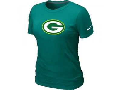 Women Green Bay Packers L.Green Logo T-Shirt