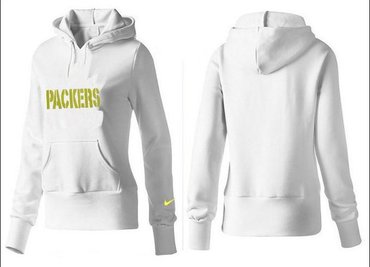 Women Green Bay Packers Logo Pullover Hoodie-- (50)