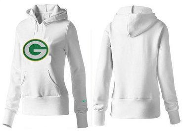 Women Green Bay Packers Logo Pullover Hoodie