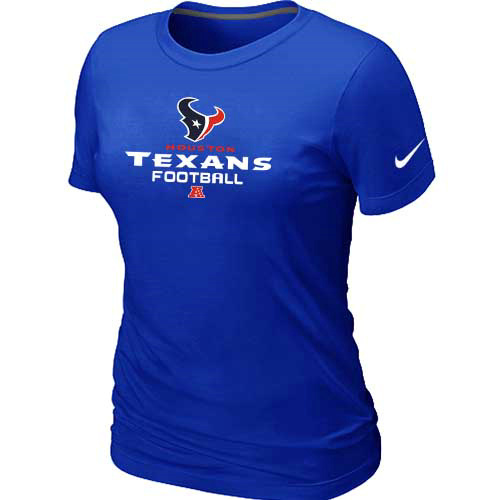 Women Houston Texans Blue T-Shirt
