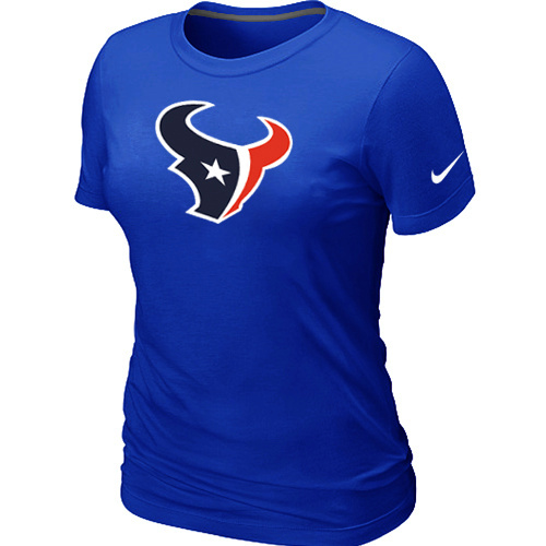 Women Houston Texans Blue T-Shirts