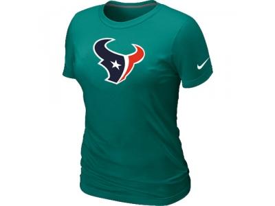 Women Houston Texans L.Green Logo T-Shirt