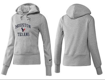 Women Houston Texans Logo Pullover Hoodie-- (15)