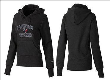 Women Houston Texans Logo Pullover Hoodie-- (18)