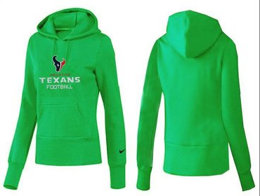 Women Houston Texans Logo Pullover Hoodie-- (32)
