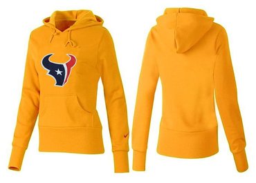 Women Houston Texans Logo Pullover Hoodie-- (4)