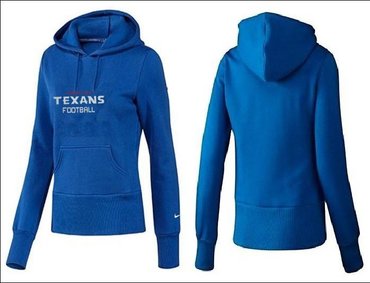 Women Houston Texans Logo Pullover Hoodie-- (41)