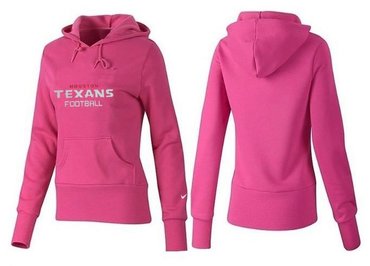 Women Houston Texans Logo Pullover Hoodie-- (48)