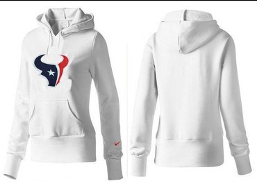 Women Houston Texans Logo Pullover Hoodie