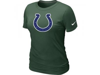 Women Indianapolis Colts D.Green Logo T-Shirt