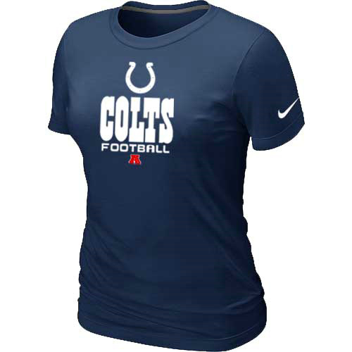 Women Indianapolis Colts Deep Blue T-Shirt