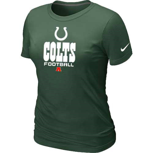 Women Indianapolis Colts Deep Green T-Shirt