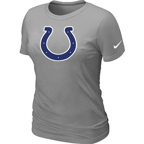 Women Indianapolis Colts L.Grey T-Shirts