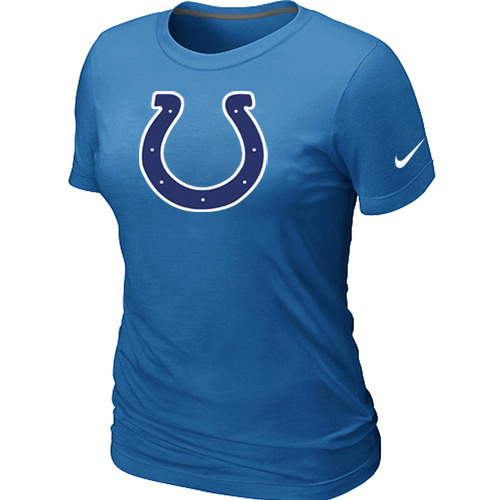 Women Indianapolis Colts L.blue T-Shirts