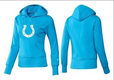 Women Indianapolis Colts Logo Pullover Hoodie-- (14)