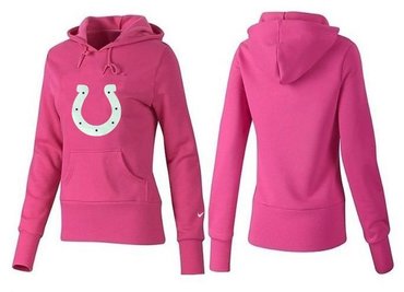Women Indianapolis Colts Logo Pullover Hoodie-- (18)