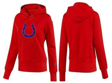 Women Indianapolis Colts Logo Pullover Hoodie-- (2)