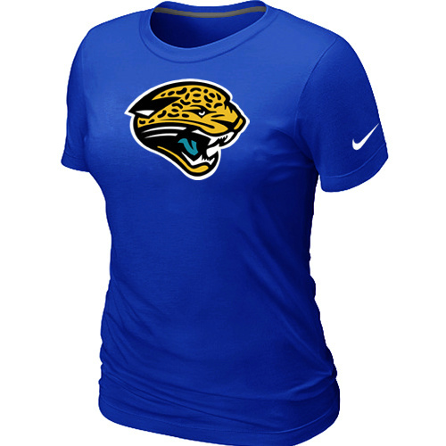 Women Jacksonville Jaguars Blue T-Shirts