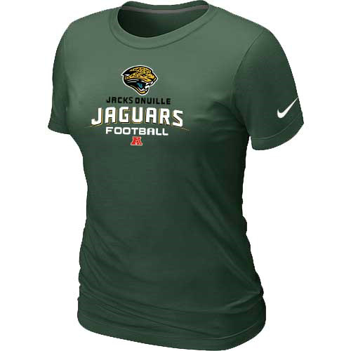 Women Jacksonville Jaguars Deep Green T-Shirt