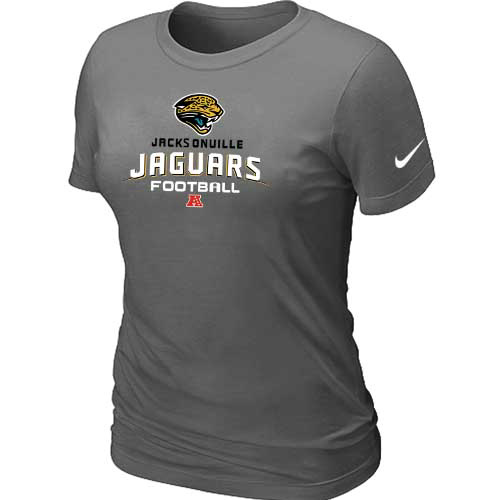 Women Jacksonville Jaguars Deep Grey T-Shirt