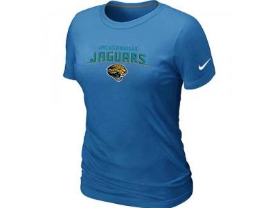 Women Jacksonville Jaguars Heart & Soul L.blue T-Shirt