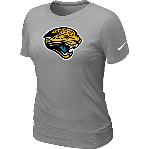 Women Jacksonville Jaguars L.Grey T-Shirts