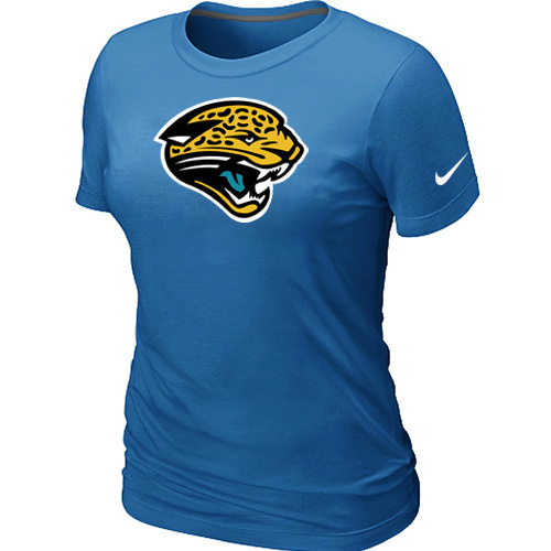 Women Jacksonville Jaguars L.blue T-Shirts