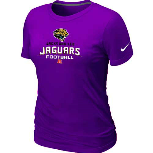 Women Jacksonville Jaguars Purple T-Shirt