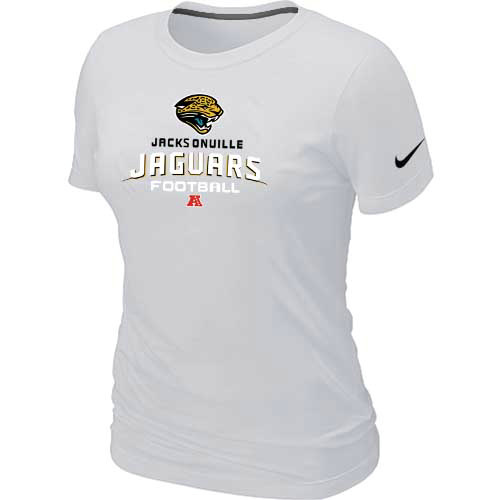 Women Jacksonville Jaguars White T-Shirt
