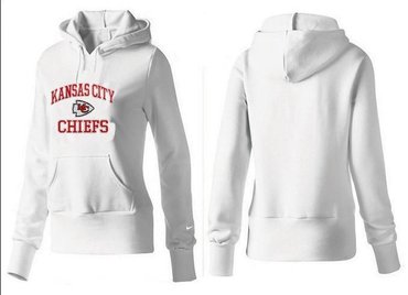 Women Kansas City Chiefs Logo Pullover Hoodie