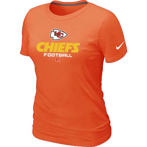 Women Kansas City Chiefs Orange T-Shirt