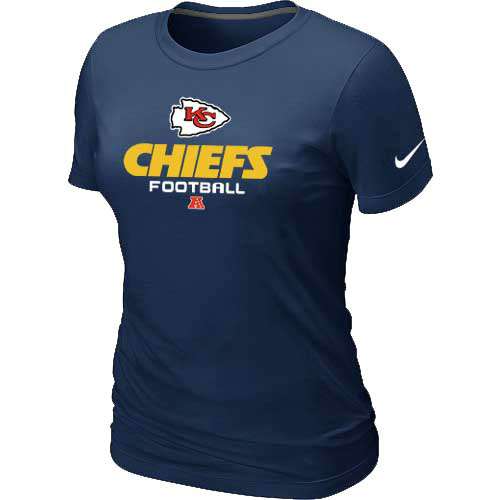 Women Kansas City Chiefs deep Blue T-Shirt