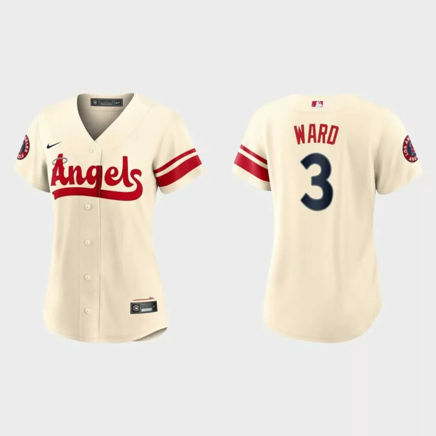 Women Los Angeles Angels Taylor Ward Cream 2022 City Connect Replica Jersey