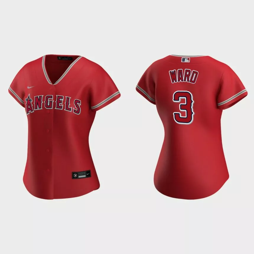 Women Los Angeles Angels Taylor Ward Red Replica Jersey