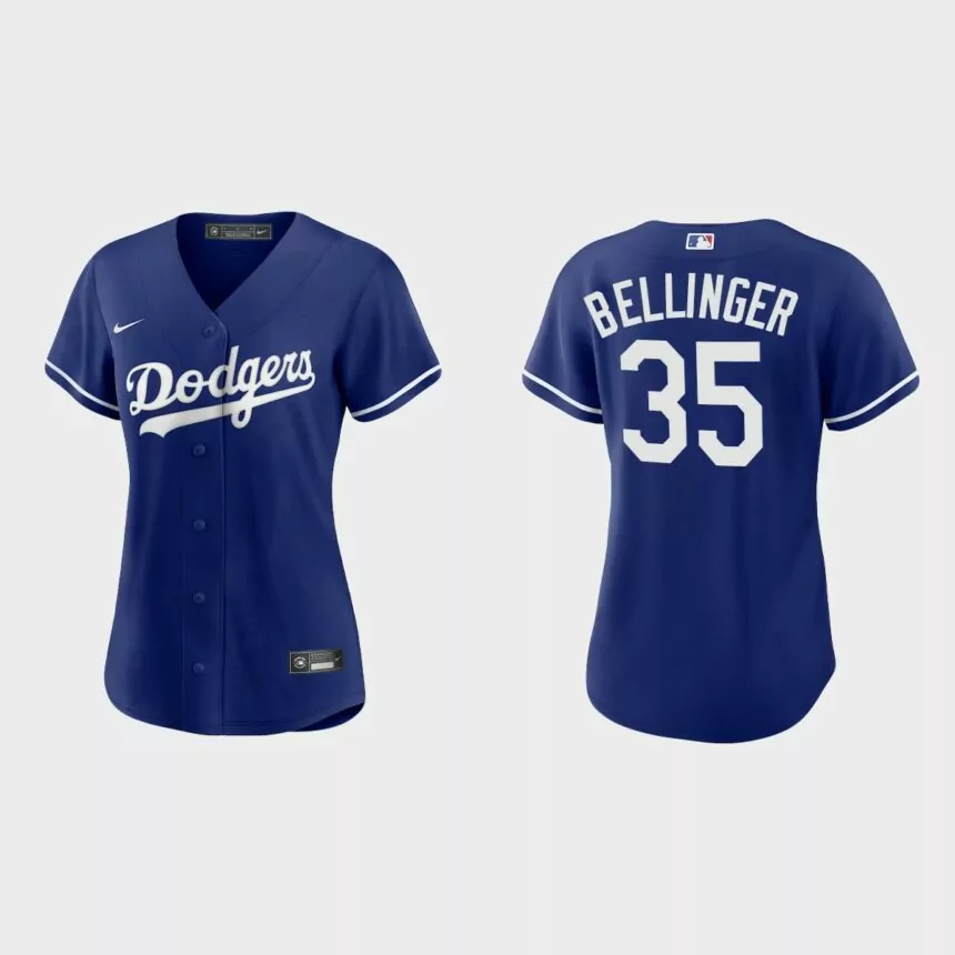 Women Los Angeles Dodgers Cody Bellinger Royal Replica Alternate Jersey