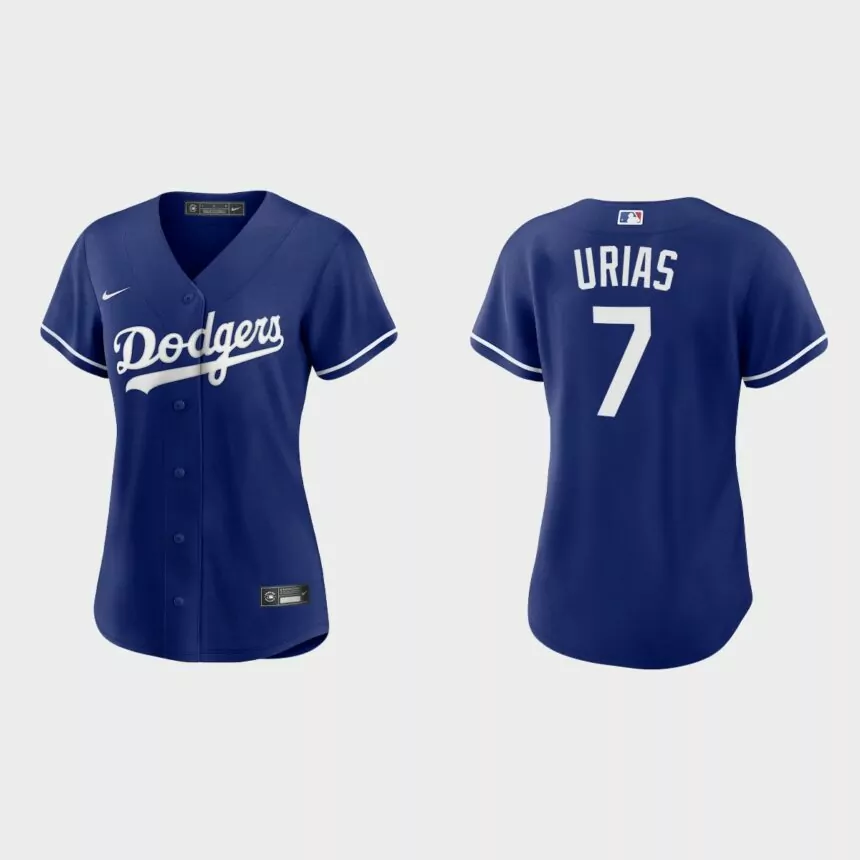 Women Los Angeles Dodgers Julio Urias Royal Replica Alternate Jersey