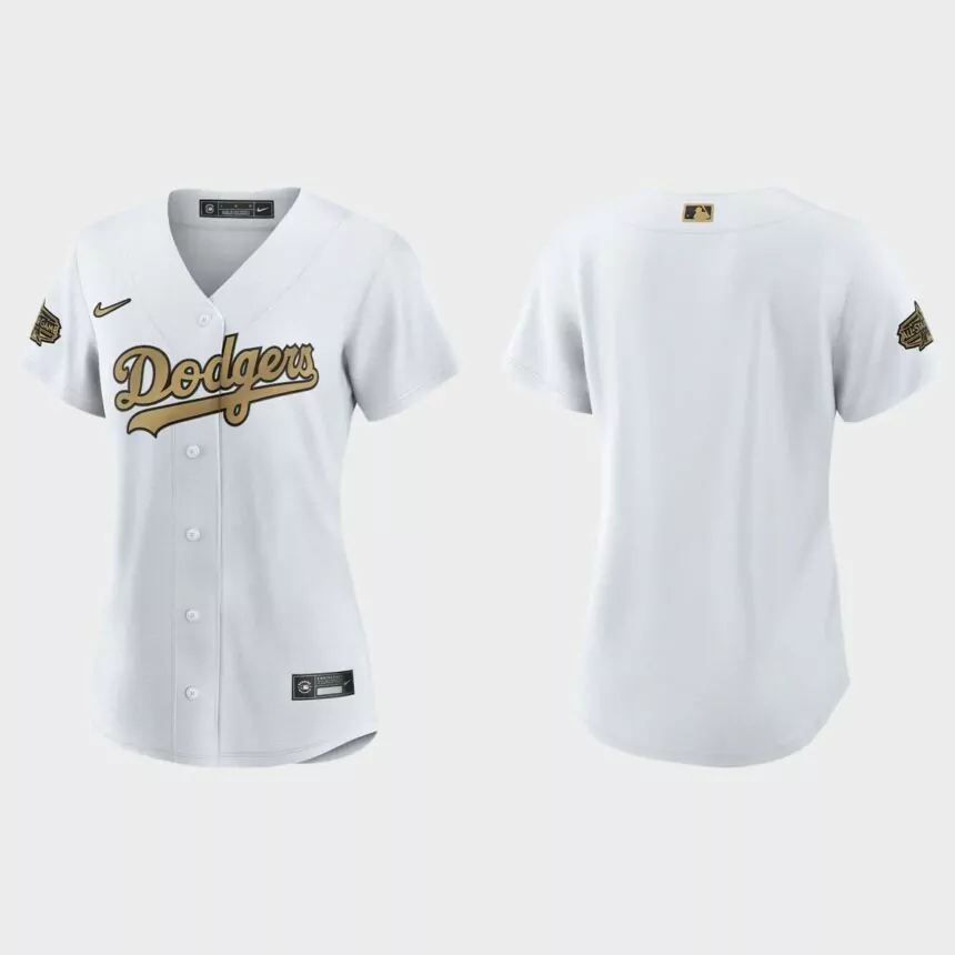 Women Los Angeles Dodgers White 2022 MLB All-Star Game Replica Jersey