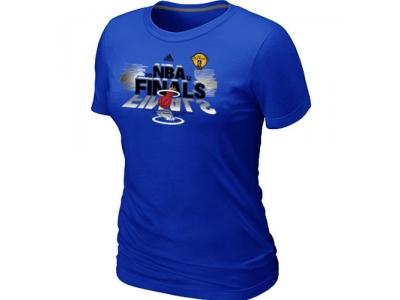 Women Miami Heat adidas 2012 Eastern Conference Champions Blue T-Shirt