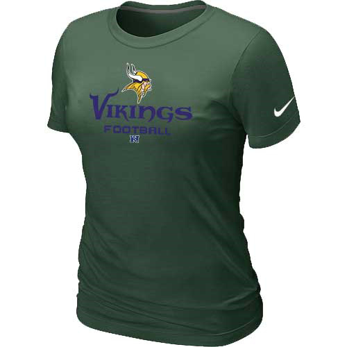 Women Minnesota Vikings D.Green T-Shirt