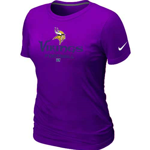 Women Minnesota Vikings Purple T-Shirt
