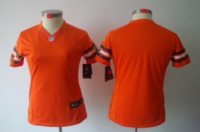 Women NEW Chicago Bears Blank Orange Jerseys